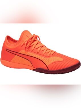 Puma Bright Orange Low-Top Training Shoe